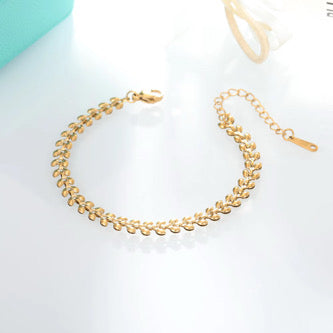 Damen Armband Edelstahl 100% Wasserfest