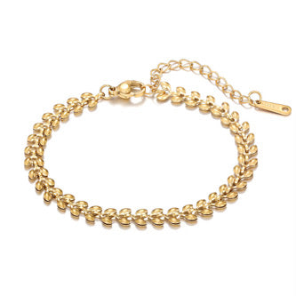 Damen Armband Edelstahl 100% Wasserfest
