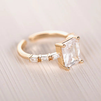 Verstellbarer Ring Gold 18k vergoldet