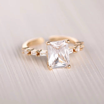 Verstellbarer Ring Gold 18k vergoldet