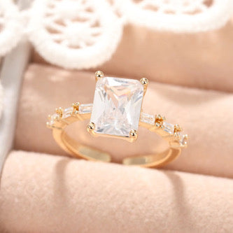 Verstellbarer Ring Gold 18k vergoldet