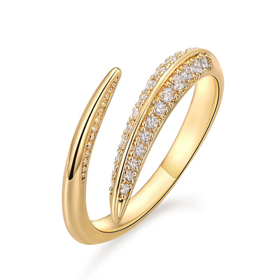 Verstellbare Ringe 18k verfolgdet