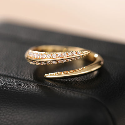 Verstellbare Ringe 18k verfolgdet