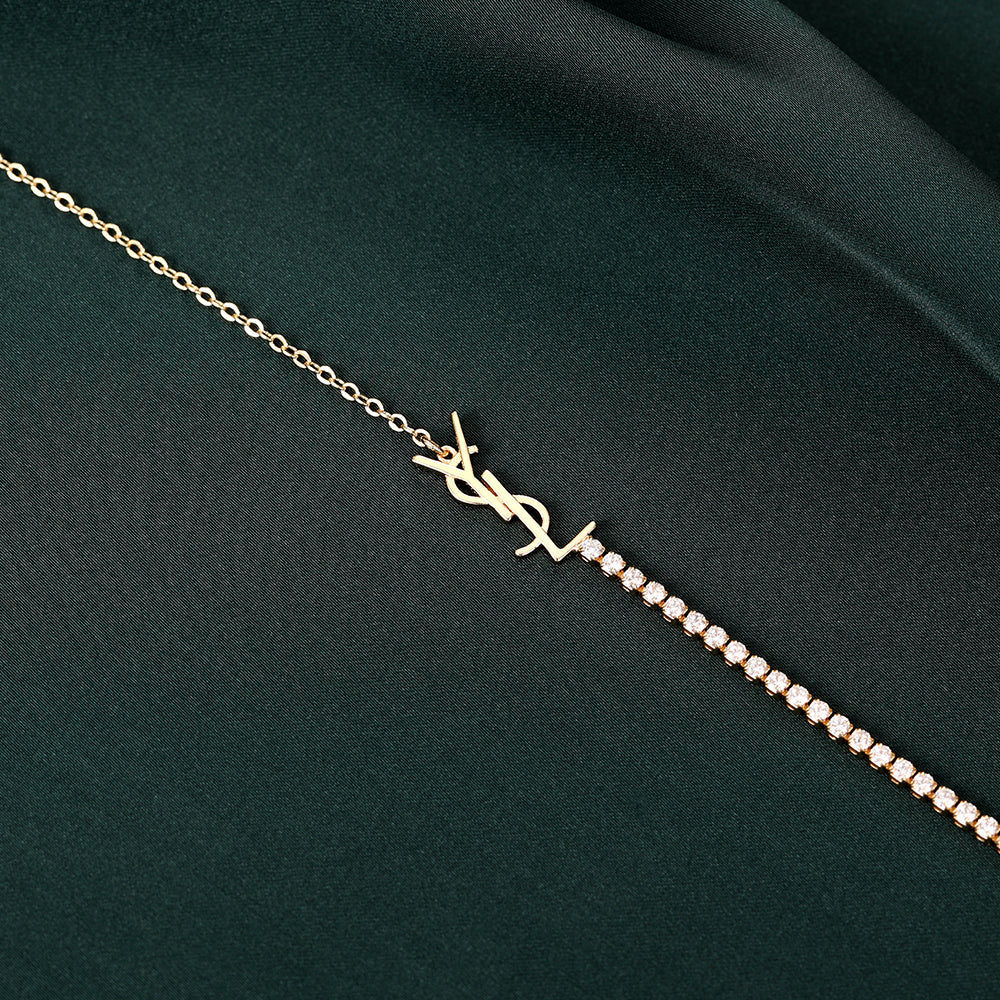 Damen Armband Edelstahl 18k vergoldet