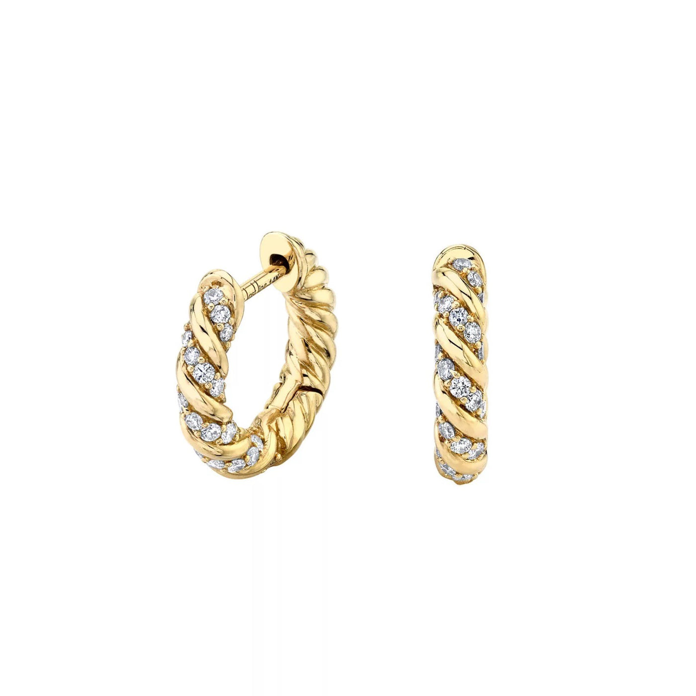 Kleine Creolen Gold