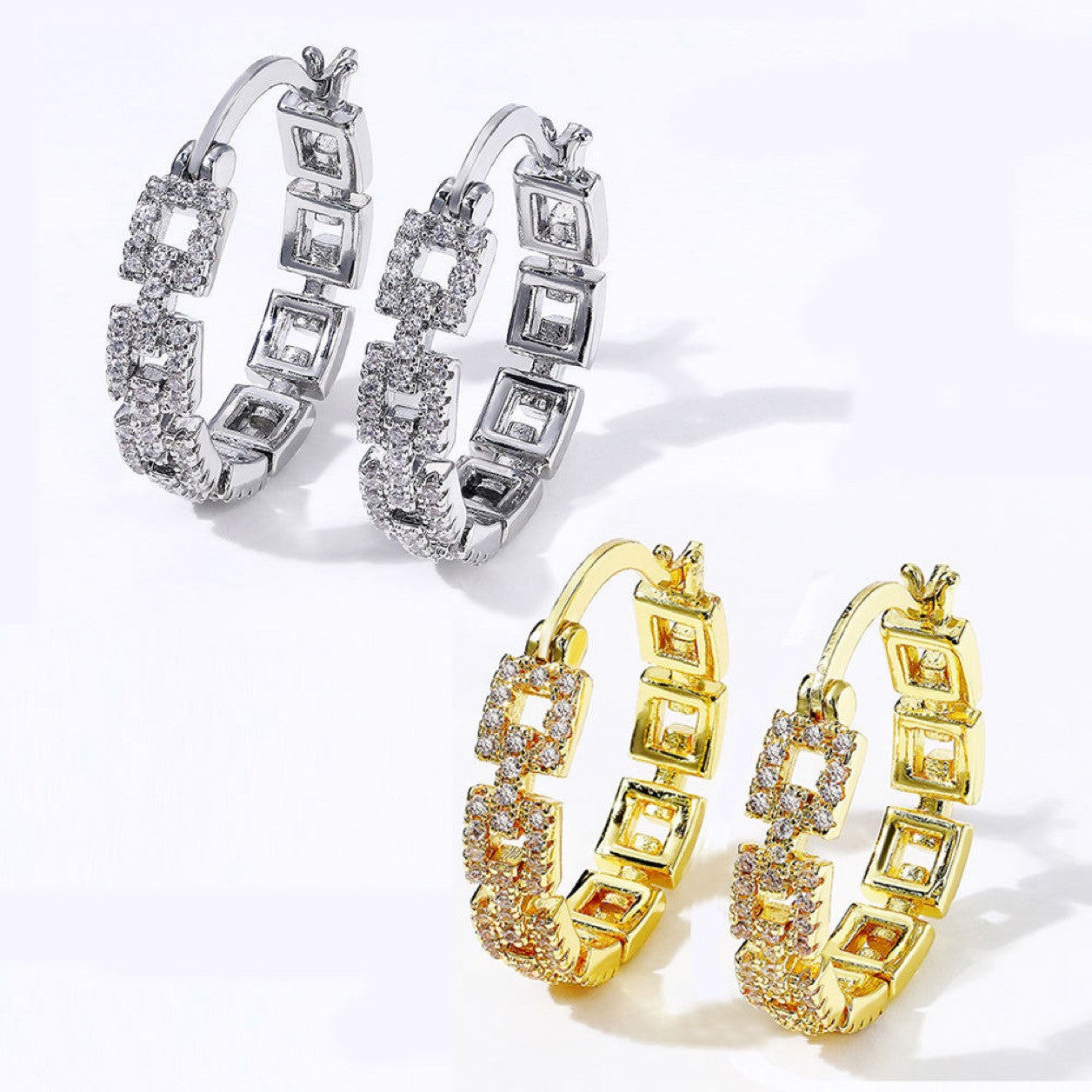Diamante Creolen