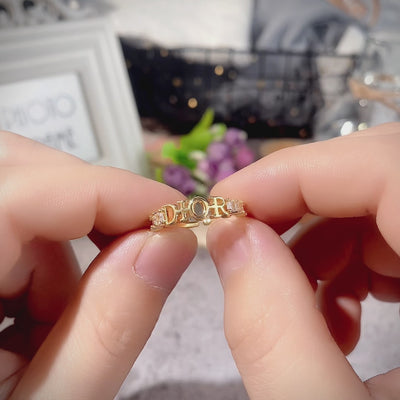 Damen Ring gold