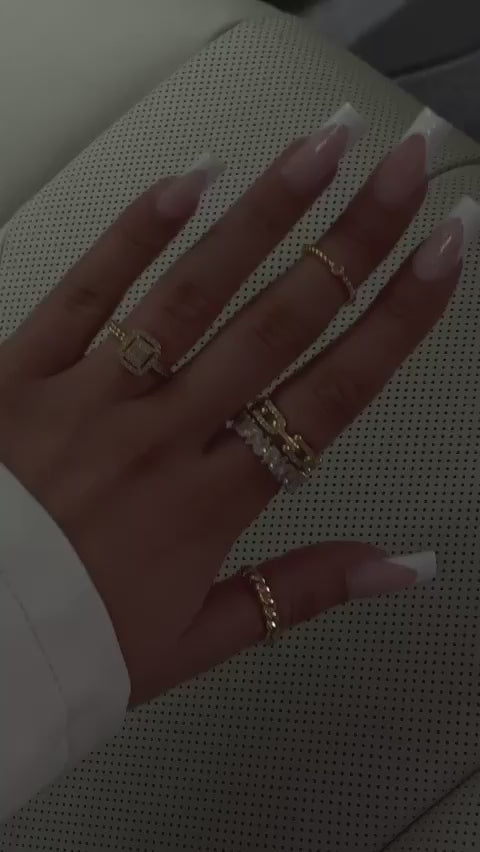 Damen Ring gold