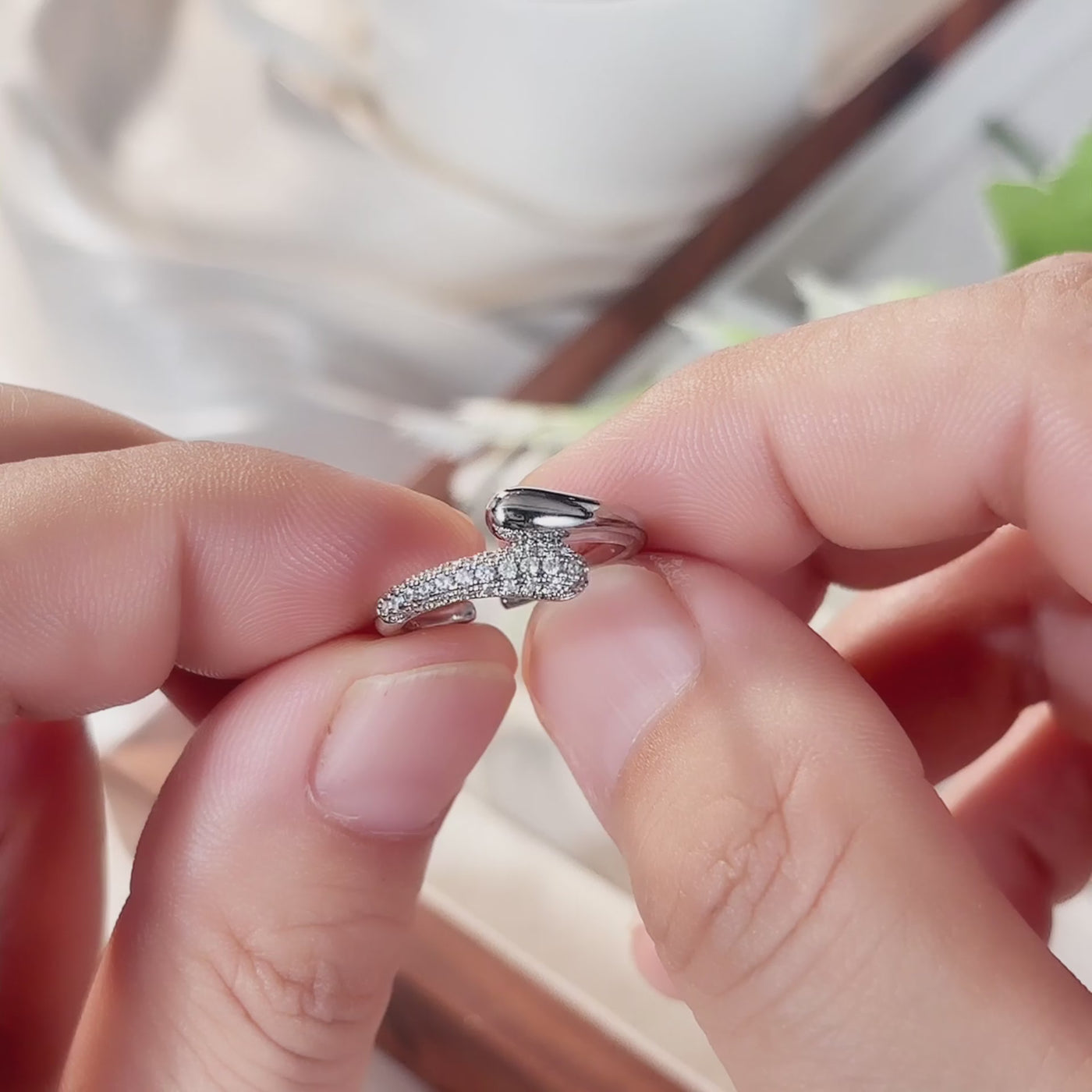 Verstellbare Ringe gold\silber