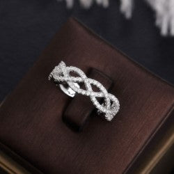 Silber Ringe Edelstahl 100%  Wasserfest