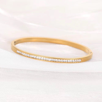 Gold silber Armreif Wasserfest
