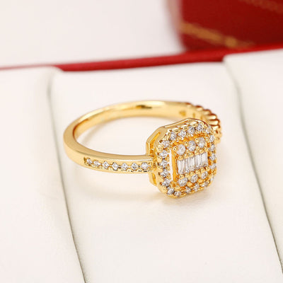 Damen Ring gold