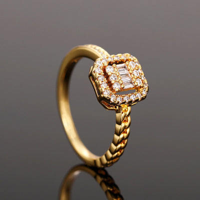 Damen Ring gold