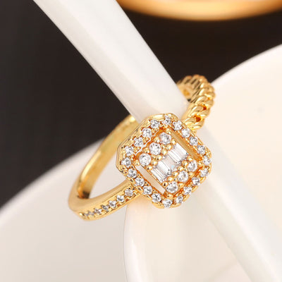 Damen Ring gold