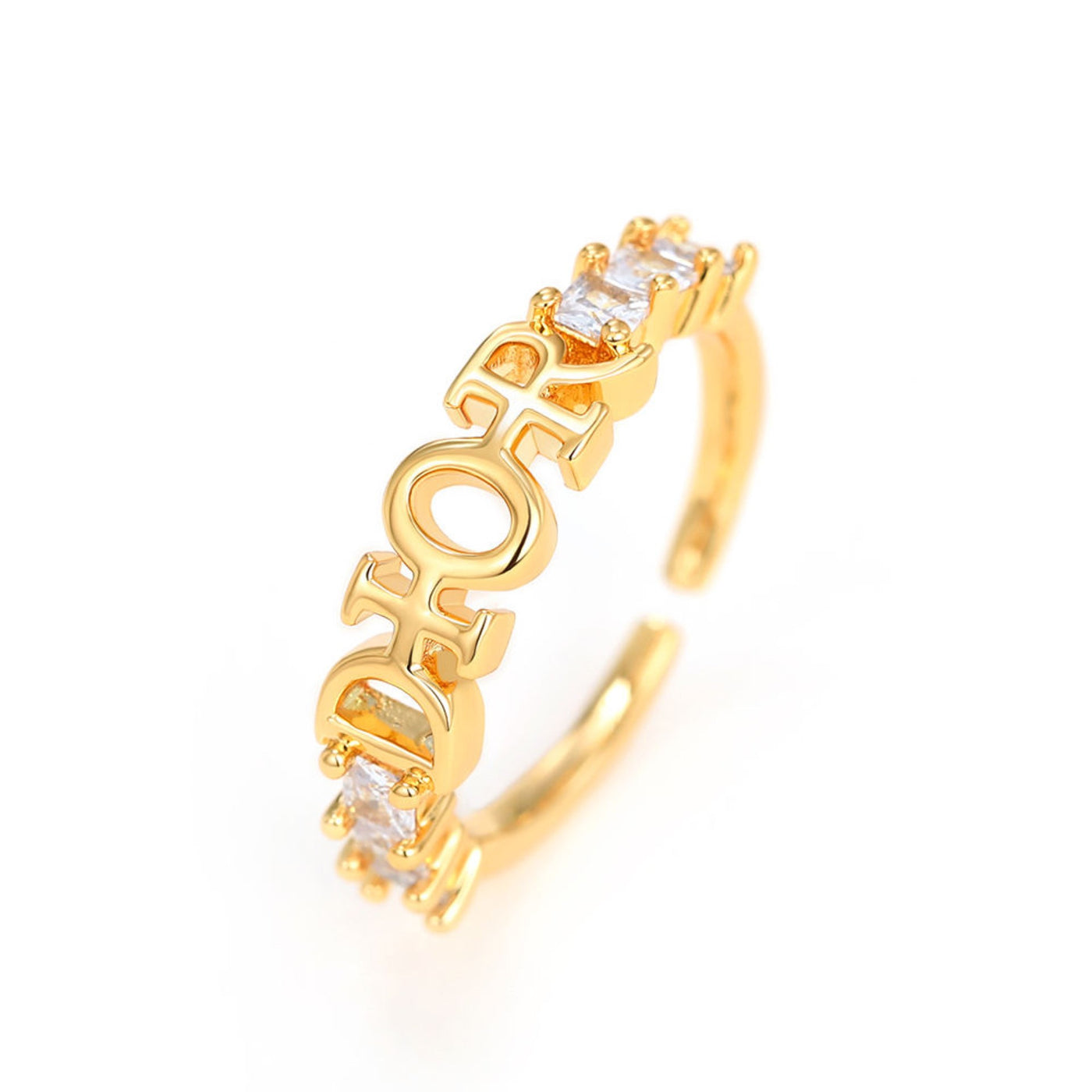 Damen Ring gold