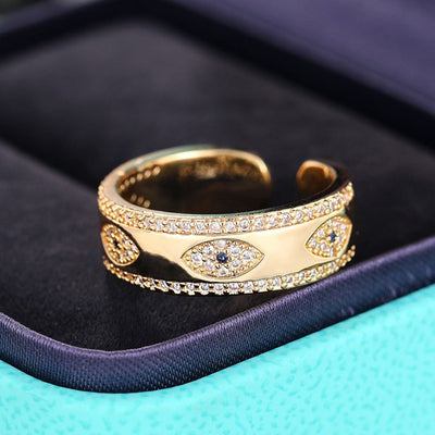 Nazar Auge Ring Gold